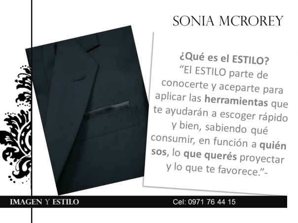 Sonia McRorey -Imagen y Estilo