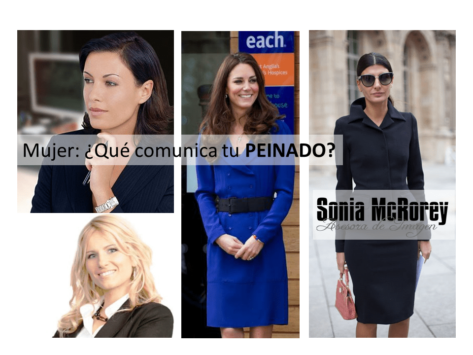 Que transmite comunica proyecta tu peinado Sonia McRorey Asesora