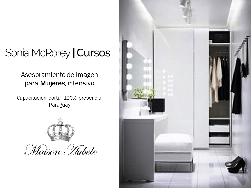 Asesoramiento de Imagen p Mujeres MaisonAubele SoniaMcRorey Cursos