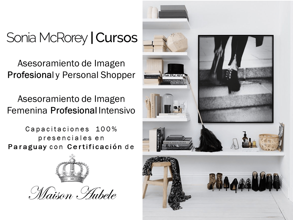 Asesoramiento de Imagen profesional con Certificacion Maison Aubele-SoniaMcRorey-Cursos-Paraguay