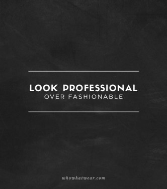 Luci profesional antes que a la moda Vestimenta de Poder Consejo SoniaMcRorey Asesoria de Imagen y Cursos