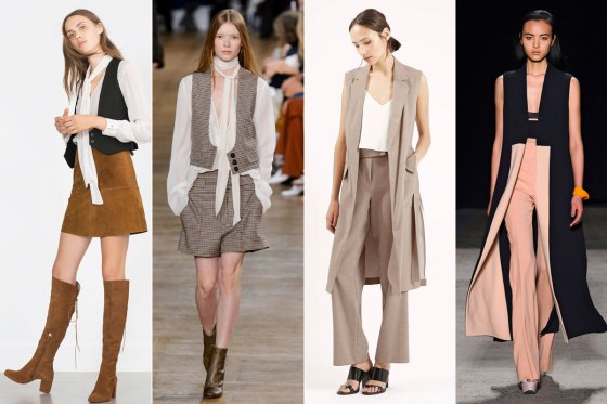 Chalecos Polleras en A