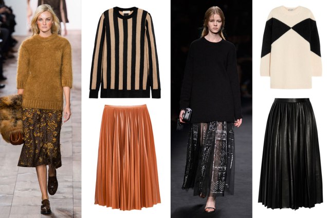 Mezcla de Sudadera + falda formal_otono_invierno_2015_2016