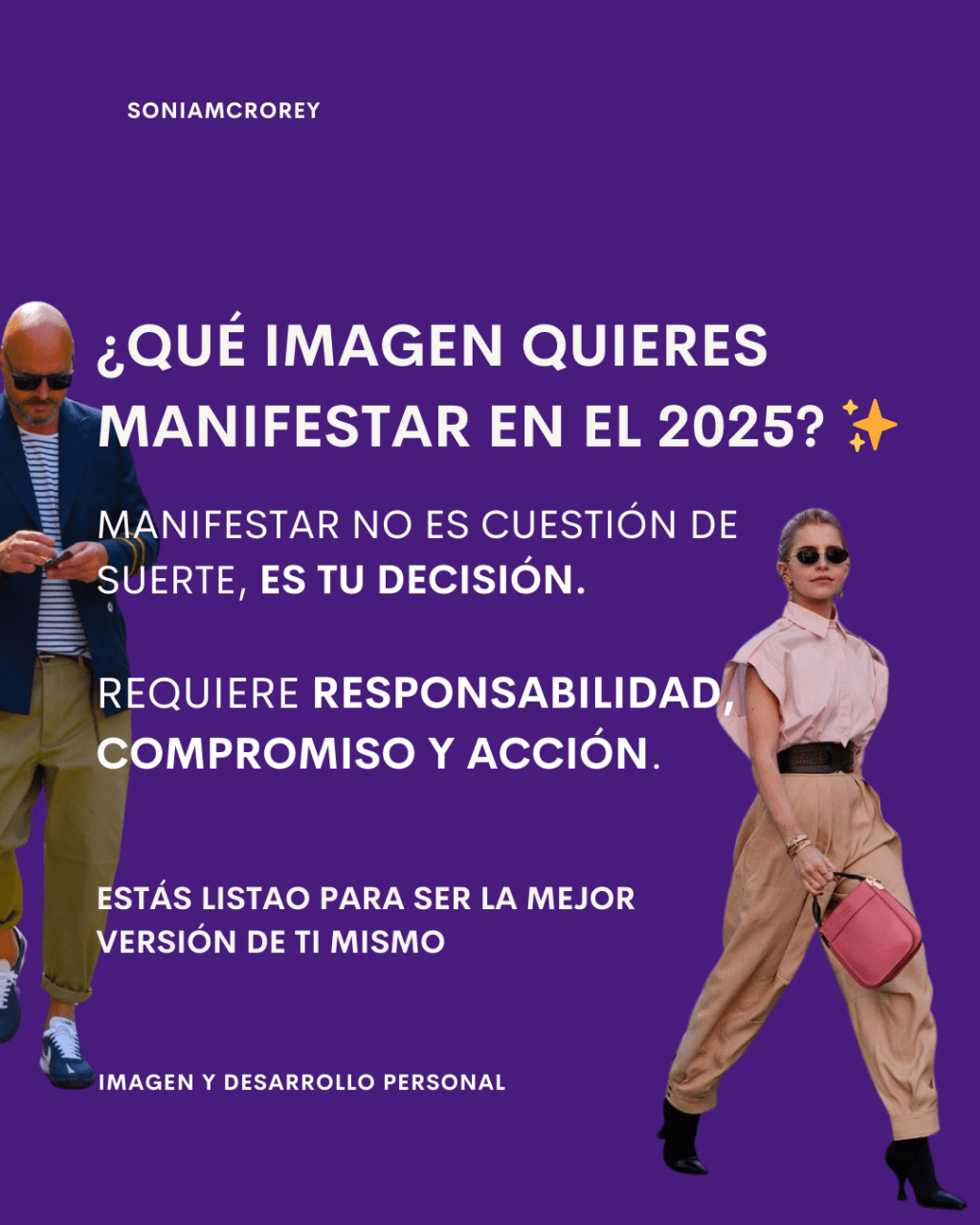 Manifiesta crea diseña una imagen empoderada para el 2025