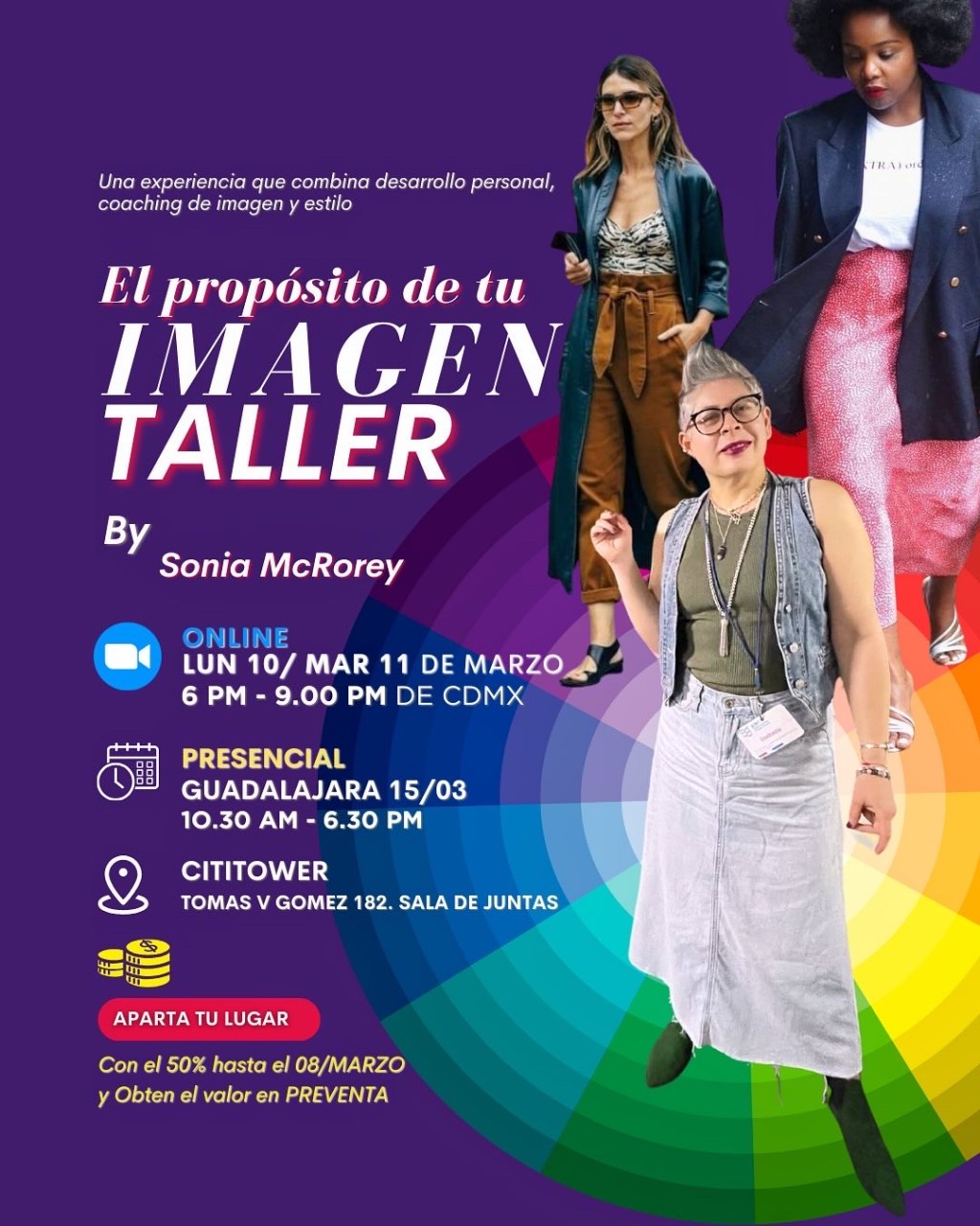 Transforma Tu Imagen: Taller de Autoimagen y&nbsp;Estilo