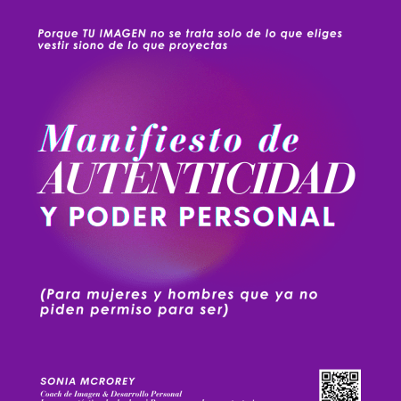 Manifiesto de poder personal y autenticidad para reconectar con tu imagen desde el ser. Inspiración para mujeres y hombres que desean vivir sin máscaras.
